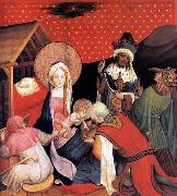 Master Francke Adoration of the Magi oil painting reproduction